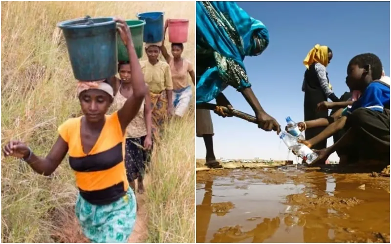 Billions of people lack access to safe drinking water and sanitation. Photo|courtesy.