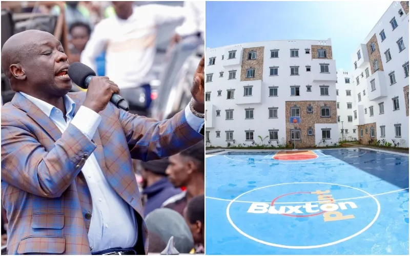 Rigathi Gachagua weighs in on affordable housing programme. Photo|courtesy.
