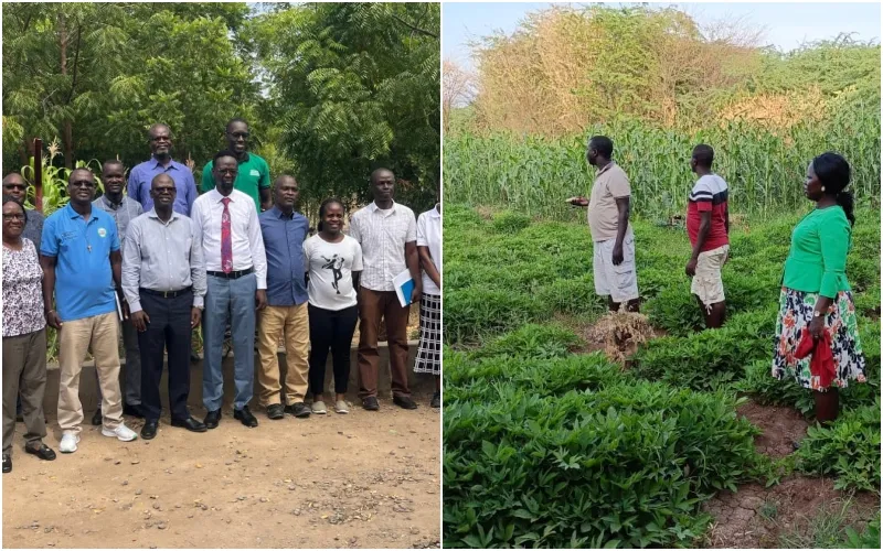 Turkana County initiated food security projects.