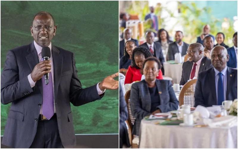 President William Ruto said the committee will also oversee sponsorships of sportsmen and women in various events. Photo|courtesy.
